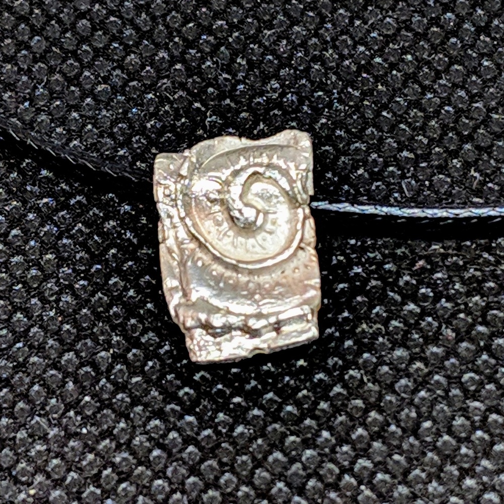 Handcrafted Minimalist Fine Silver Pendant
